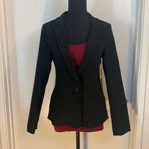Papaya Black Blazer size Large